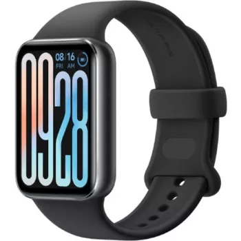 Apyrankės aktyvumo sekimo įrenginys „Xiaomi Smart Band 9 Pro“ — AMOLED 1,74 colio, GPS, SpO2, 5 ATM, 350 mAh, juoda