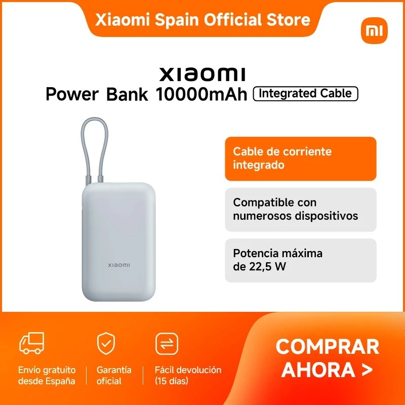 Power Bank Xiaomi BHR9073GL 10000 mAh