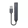 USB šakotuvas SAVIO AK-70, 7 prievadų USB 3.0, 4 naudojami prievadai, USB Type-A šeimininko jungtis, 5 Gbit/s perdavimo greitis, garantija 2 metai