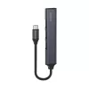 USB 3.0 4 prievadų sąsajų šakotuvas SAVIO AK-71 su USB-C pagrindiniu prievadu, 5000 Mbit/s, 2 metų garantija