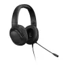 Ausinės Lenovo H110 žaidimams, laidinės, binauralinės, 3,5 mm, 1,8 m laidas, 50–20 000 Hz, 110 dB, 32 Ω, juodos