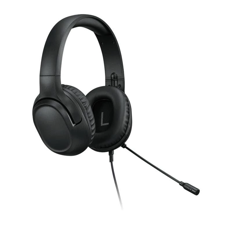 Ausinės Lenovo H110 žaidimams, laidinės, binauralinės, 3,5 mm, 1,8 m laidas, 50–20 000 Hz, 110 dB, 32 Ω, juodos