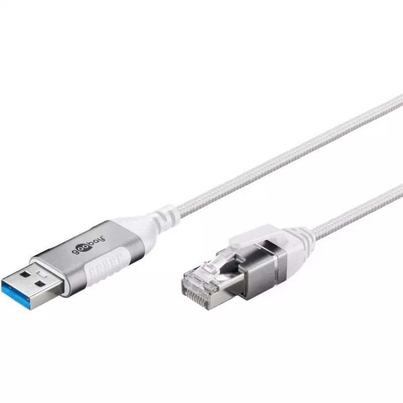 Goobay Ethernet-Cable USB-A 3.0 į RJ45 Slim 10 m (74383)