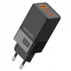 Beline BELI02750 65W GaN sieninis įkroviklis su 2×USB-C ir 1×USB-A