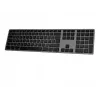 Belaidė klaviatūra Matias FK418BTLB-UK – aliumininė, su foniniu apšvietimu, Space Gray