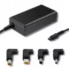 Maitinimo adapteris QOLTEC 51761 vidaus 65W AC–DC 220–240V 50–60Hz juodas, 1,7m laidas