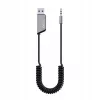 Savio TR-16 Bluetooth 5.3 siųstuvas AUX adapteris su laisvų rankų funkcija, Google Assistant/Siri