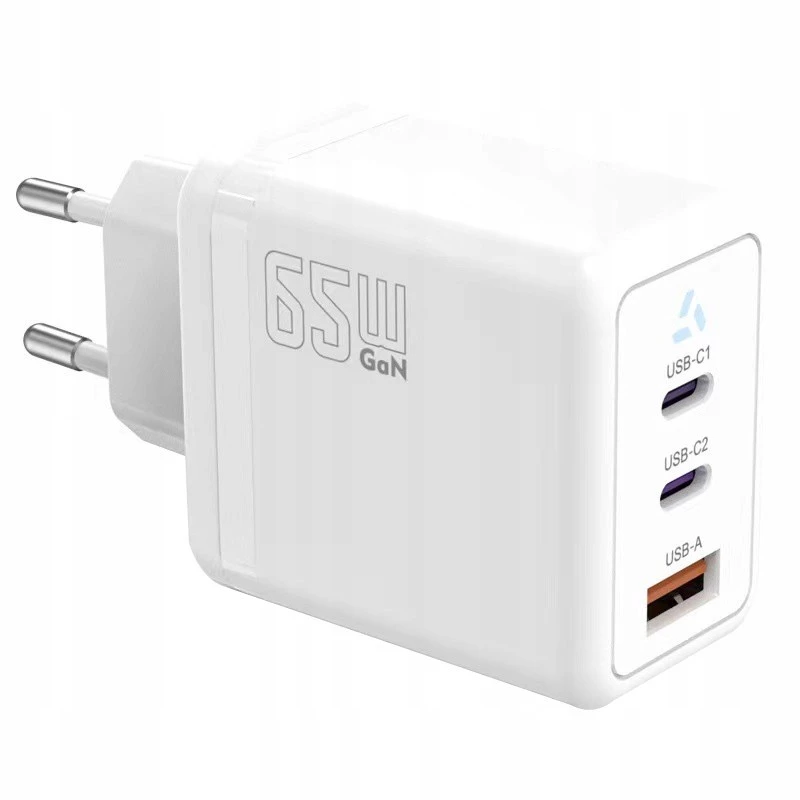 Kroviklis TB AZTBXUL3USB65WW – 65W USB-C Power Delivery su 2x prievadais (1x USB-C, 1x USB-A)