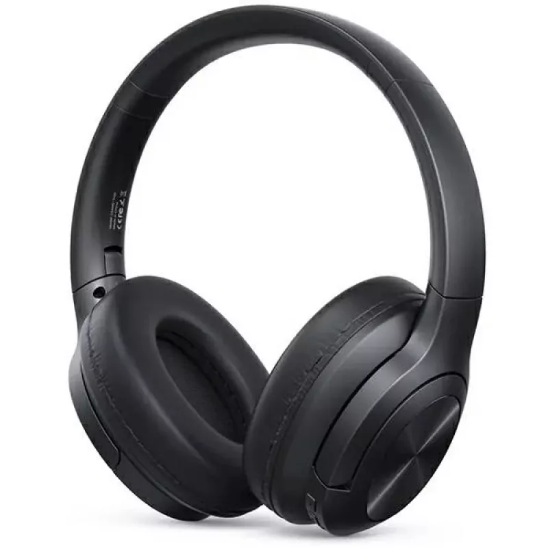 Usams Bluetooth 5.3 ausinės virš galvos, US-YH serija, juodos/juodos TDLYEJYS01