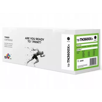 Toneris Tb Print Pre Brother TN3600XL TB-TN3600XN Bk 100% Zbrusu Nov