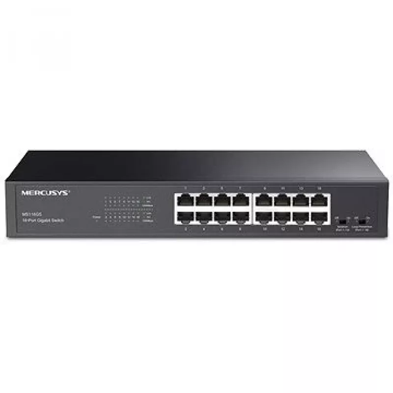 Mercusys MS116GS 16 prievadų Gigabit Ethernet tinklo jungiklis