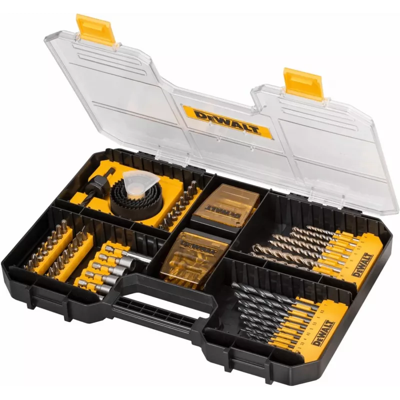 Dewalt Dt71569-Qz Gręžimo ir sukimo antgalių rinkinys, 100 vnt.