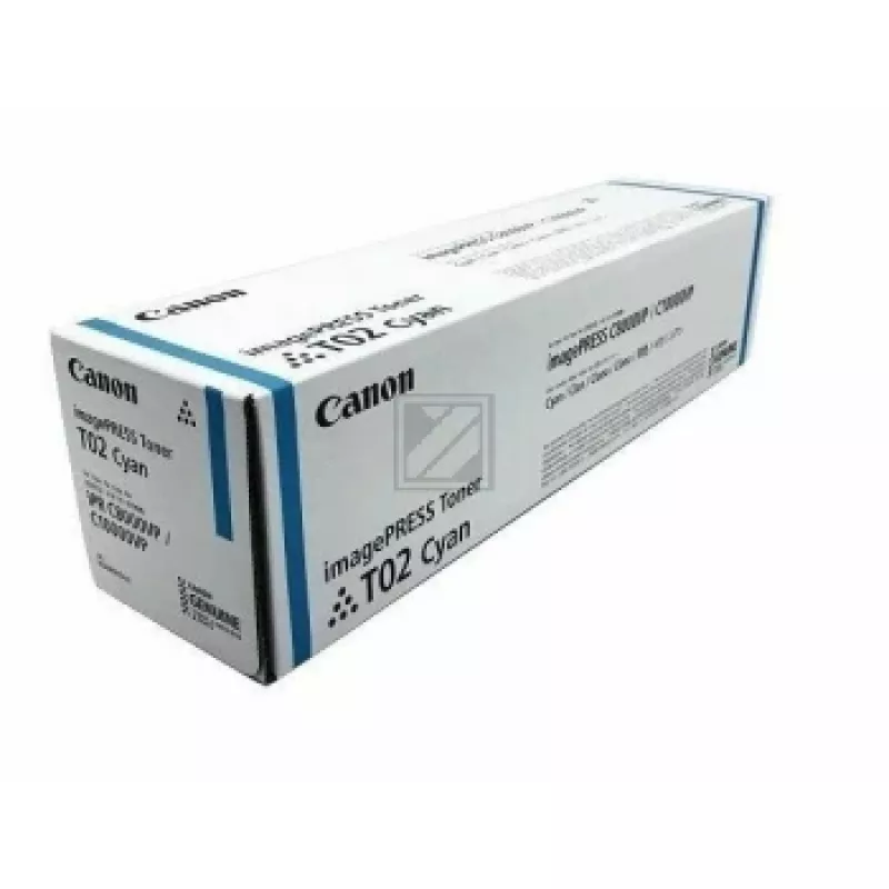 Canon Toner T02 8530B001 Cyan, iki 43 000 puslapių