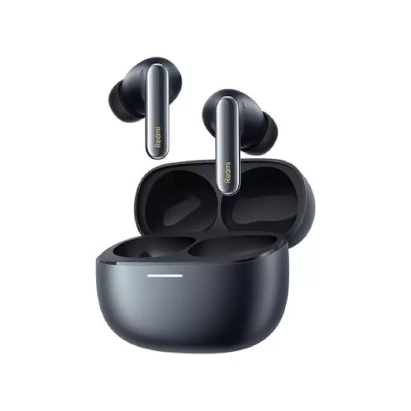 Ausinės Xiaomi Buds 6 Pro – belaidės, į ausį įstatomos, Bluetooth 5.3, ANC, IP54, 36 h su dėklu, belaidis įkrovimas, USB-C, Space Black
