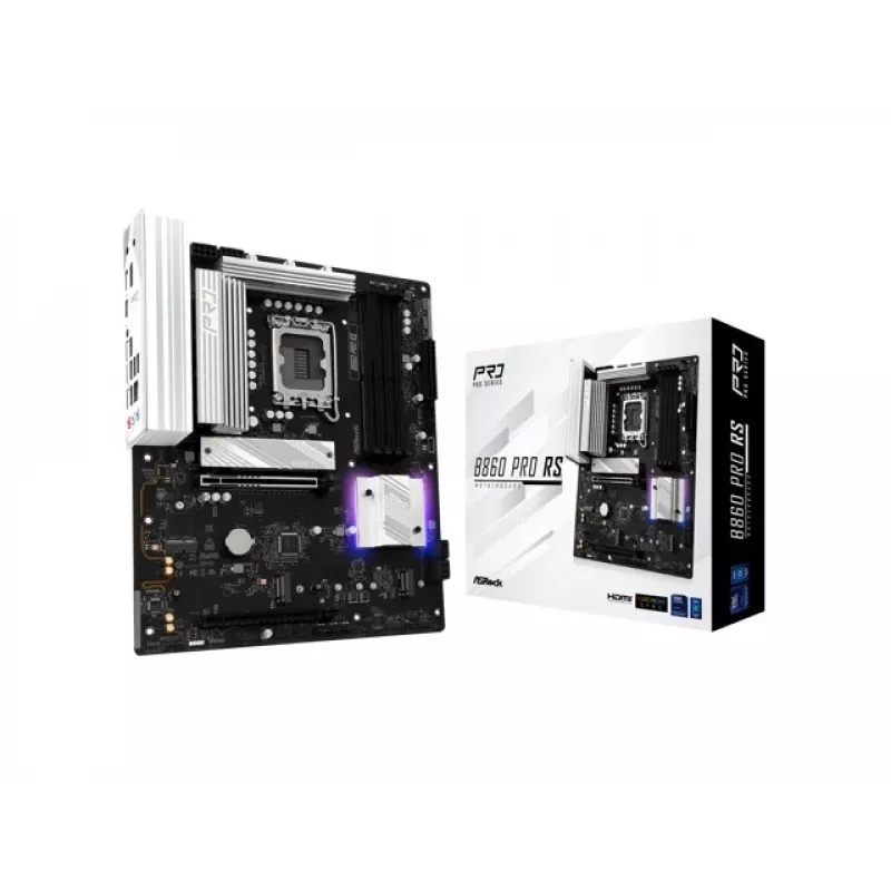 ASRock B860 Pro RS ATX pagrindinė plokštė