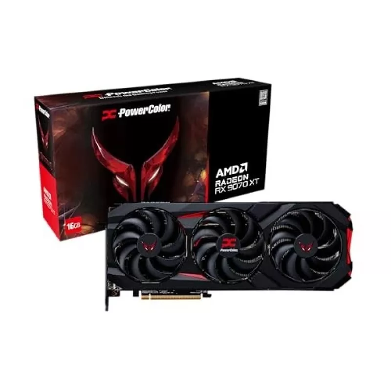 Vaizdo plokštė PowerColor Red Devil Radeon RX 9070 XT 16GB GDDR6 PCIe 5.0