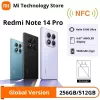 Xiaomi Redmi Note 14 Pro 16.9 cm (6.67 colio) hibridinis dviejų SIM kortelių Android 14 4G USB Type-C 8 GB 256 GB 5500 mAh Mėlyna