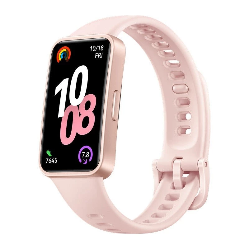 Huawei Band 10 AMOLED 1.47 colio (3,73 cm) aktyvumo stebėjimo apyrankė rožinė