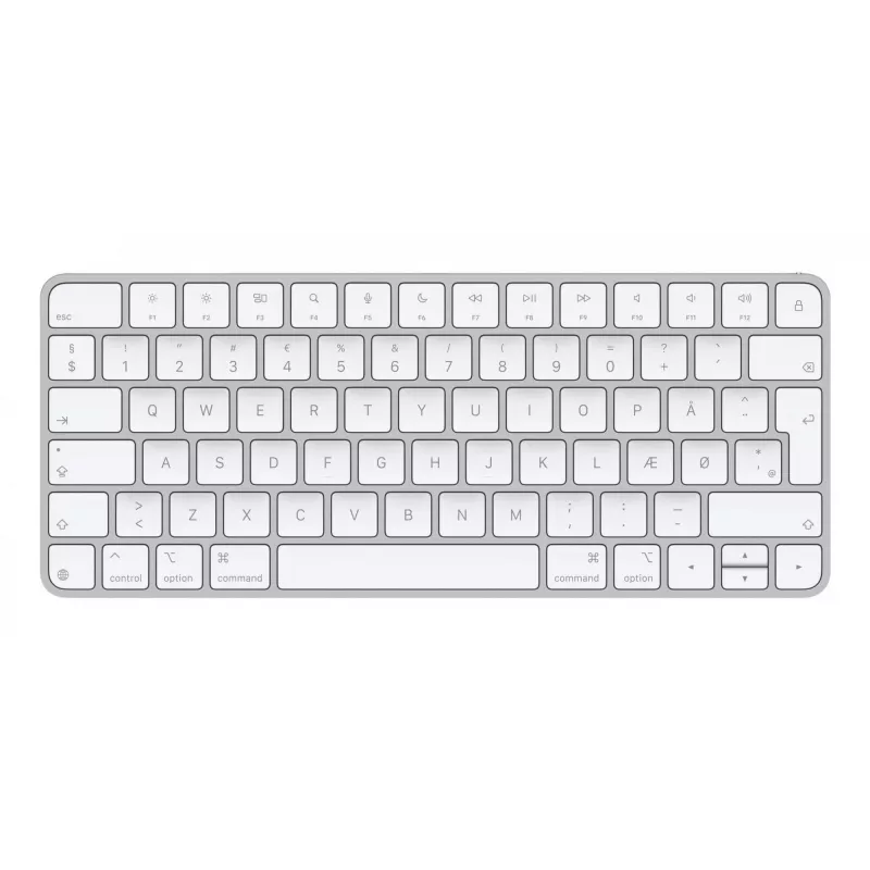 Apple Magic Keyboard Universal USB + Bluetooth QZERTY Danų Baltas
