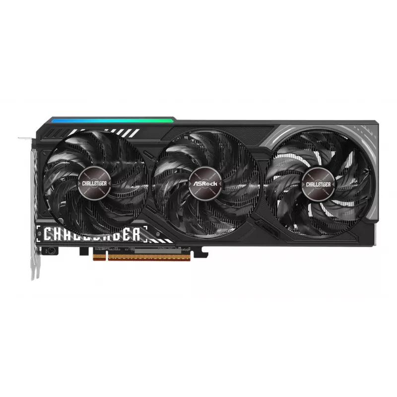Vaizdo plokštė ASRock Challenger Radeon RX 9070 — 16 GB GDDR6, 256 bit, PCIe 5.0, 3x DisplayPort 2.1a + HDMI 2.1b
