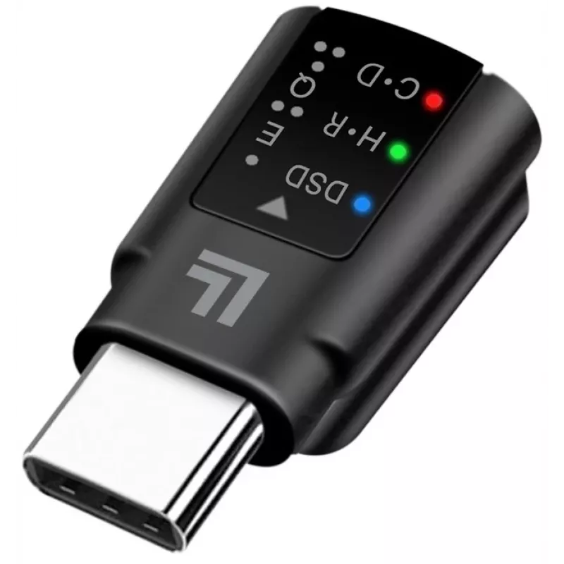 LogiLink USB-C DAC garso adapteris, USB-C/M – 3,5 mm/F, juodas
