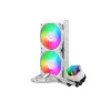 Skystis aušintuvas CPU Cooler Master MasterLiquid 240 Core II White — 240 mm, 2x 120 mm ventiliatoriai (650–1750 RPM), įvorinis guolis