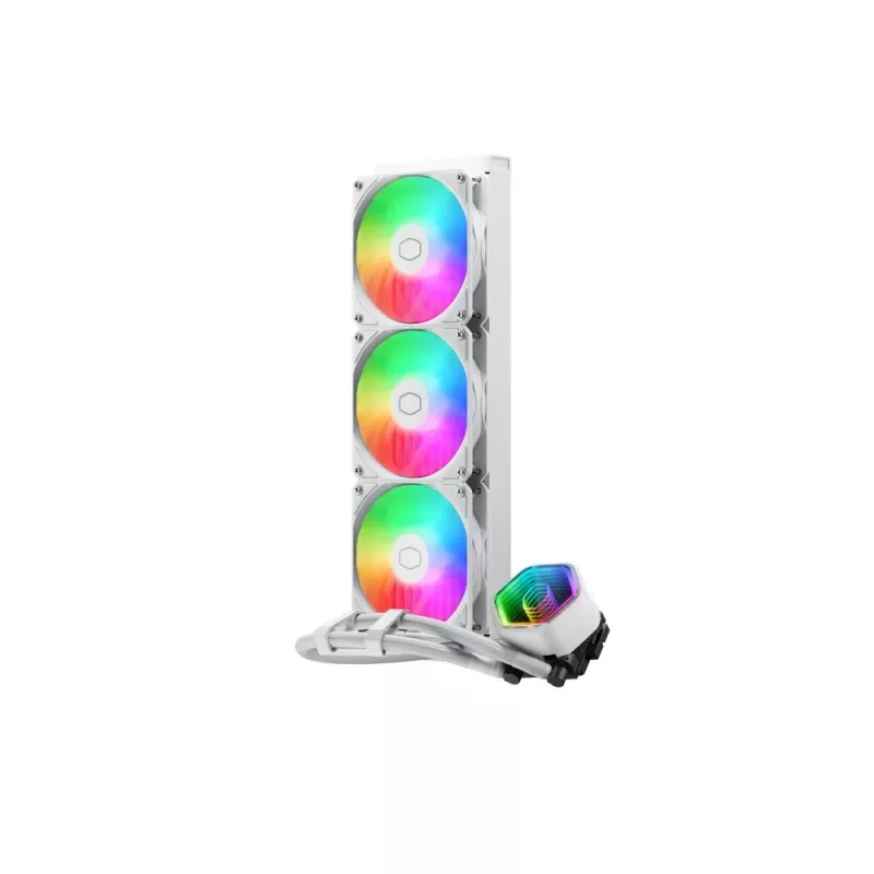 Cooler Master MasterLiquid 360 Core II Baltas procesoriaus skysčio aušinimo rinkinys 4,72 (12 cm) 1 vnt.