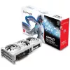 Vaizdo plokštė Sapphire Radeon RX 9070 XT — 16 GB GDDR6, PCIe 5.0, 256 bit, 320 mm, 3 lizdai, balta