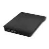 Išorinis DVD-RW įrenginys QOLTEC 51857 – USB 3.0, SATA sąsaja, DVD±R 8x, DVD±RW 4x, DVD-RAM 5x, CD 24x, juodas