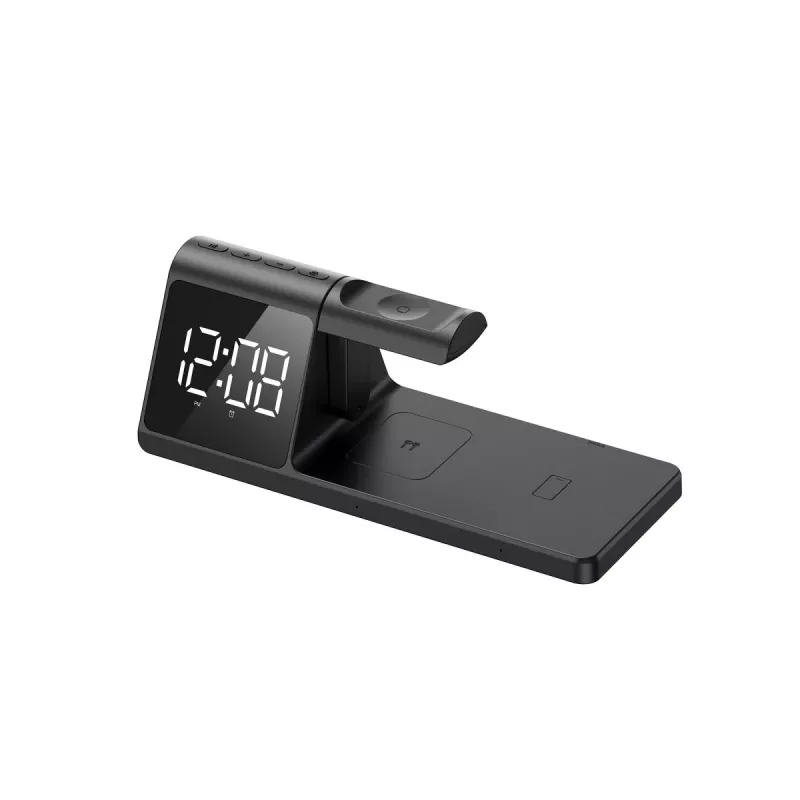 Havit W3042 3 viename belaidė įkrovimo stotelė, juoda