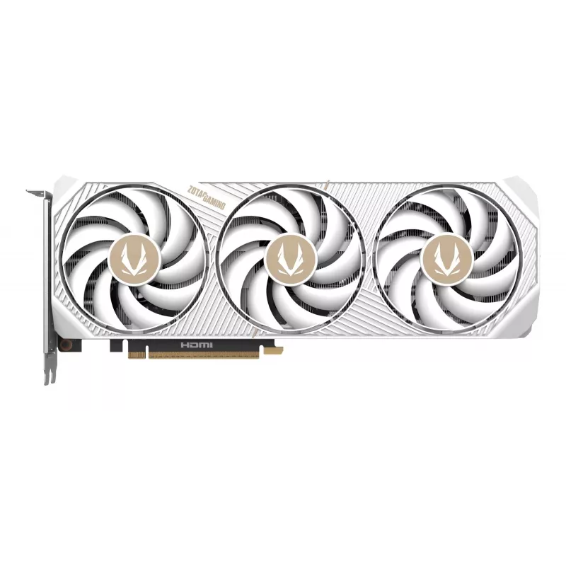 Vaizdo plokštė ZOTAC GAMING GeForce RTX 5070 AMP White Edition 12 GB GDDR7