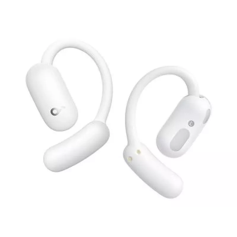 Ausinės Soundcore AeroFit 2, atviro tipo, belaidės Bluetooth, baltos