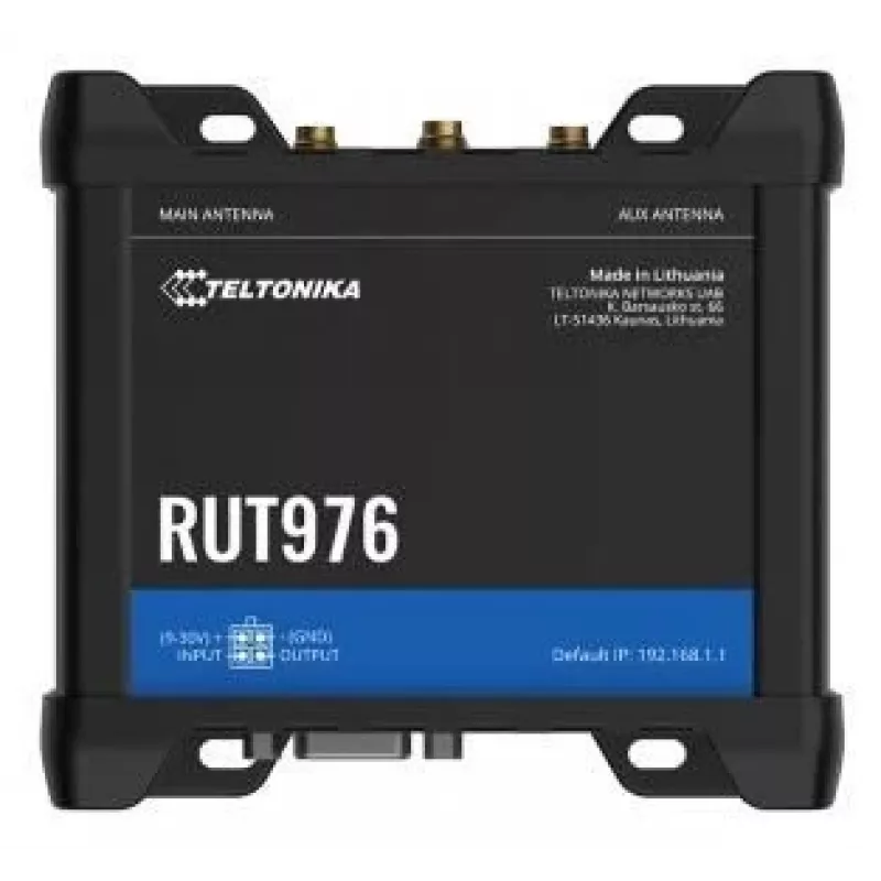 TELTONIKA NETWORKS RU976 (Glol) 5G maršrutizatorius