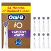 Oral-B IO Series Radiant White Original šepetėlių galvutės dantų balinimui 8 vnt.