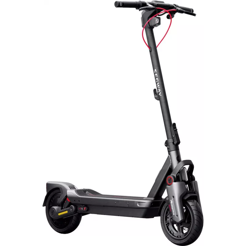 Klasikinis paspirtukas Segway Ninebot MAX G3 D juodas pilkas raudonas