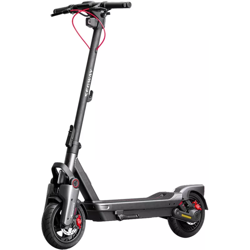 Klasikinis paspirtukas Segway Ninebot MAX G3 D juodas pilkas raudonas
