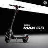 Klasikinis paspirtukas Segway Ninebot MAX G3 D juodas pilkas raudonas