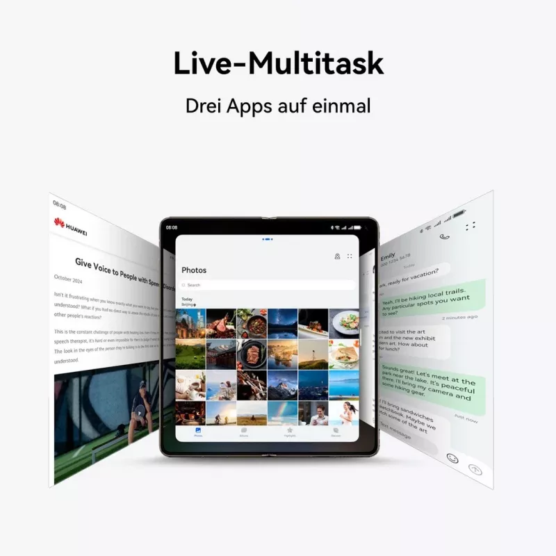 Išmanusis telefonas Huawei Mate X6 7,93 colio 12GB 512GB Juodas