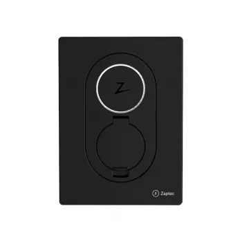 Zaptec Go įkrovimo dėžė 22 kW 2 tipo su WiFi ir 4G Asfalto juoda