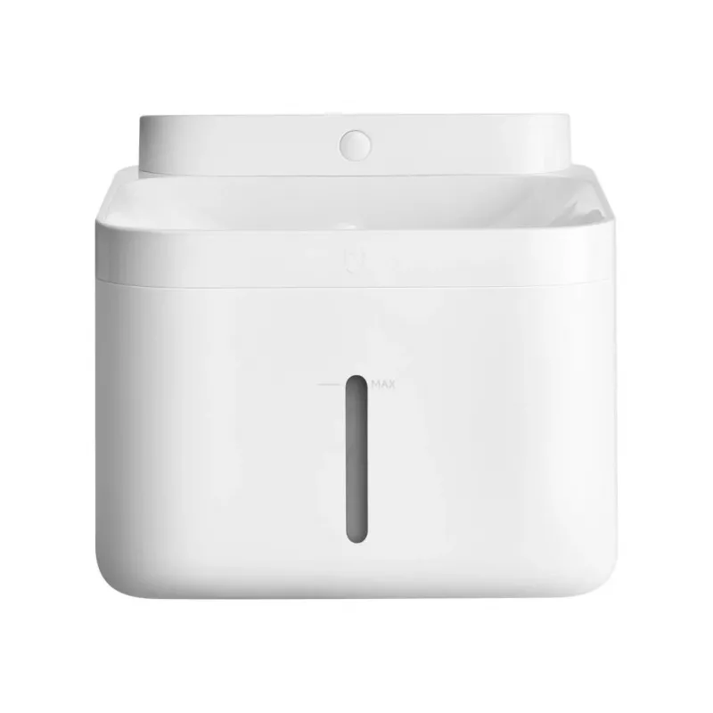 Automatinis gyvūnų girdytuvas Xiaomi Smart Pet Fountain 2, 3 L, anglies filtras, plastikas, baltas, baterija/DC 5 V 2 A, 230×180×190 mm