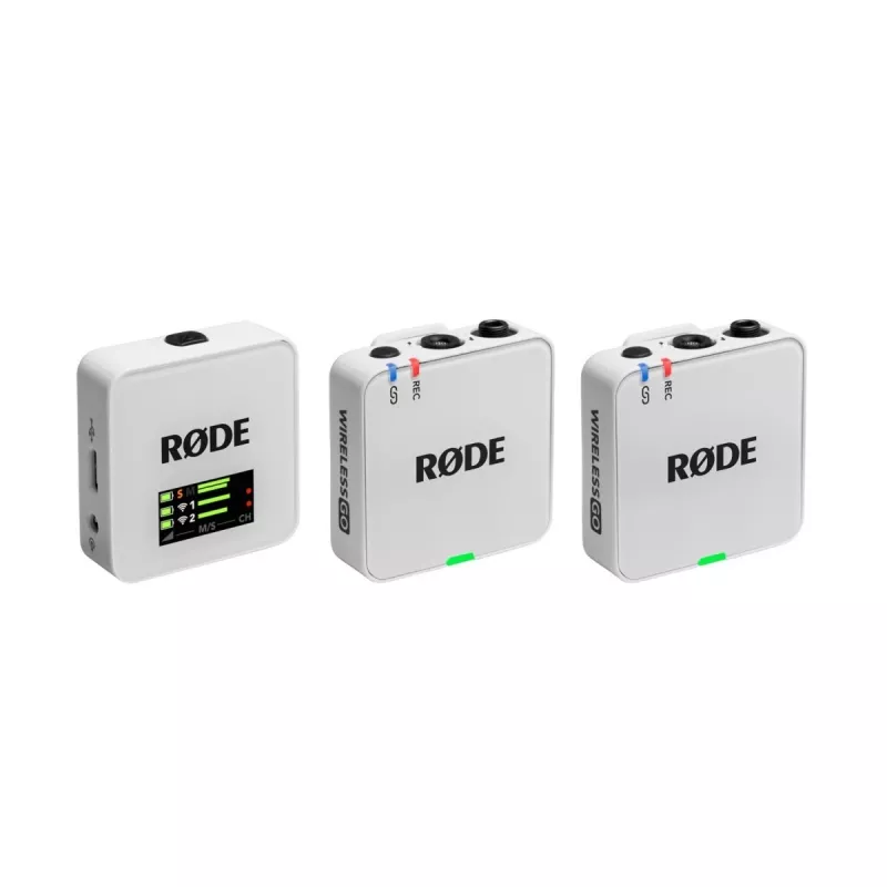 RØDE Wireless GO III White - belaidė mikrofonų sistema (balta)