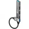 Goobay Slim 4-Port USB-Hub USB-A į USB-C™/USB-A, USB 3.2 (74458)