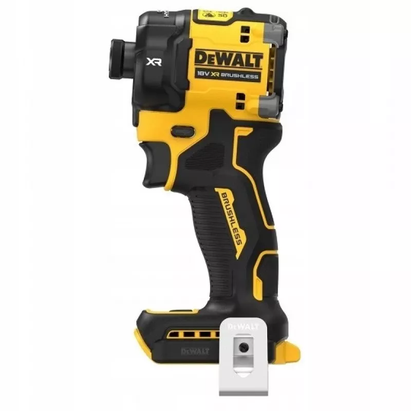 Atsuktuvas DeWalt DCF870N-XJ, belaidis 18 V Li-Ion, 56 N·m sukimo momentas, 1/4 colio griebtuvas, pistoletinis korpusas