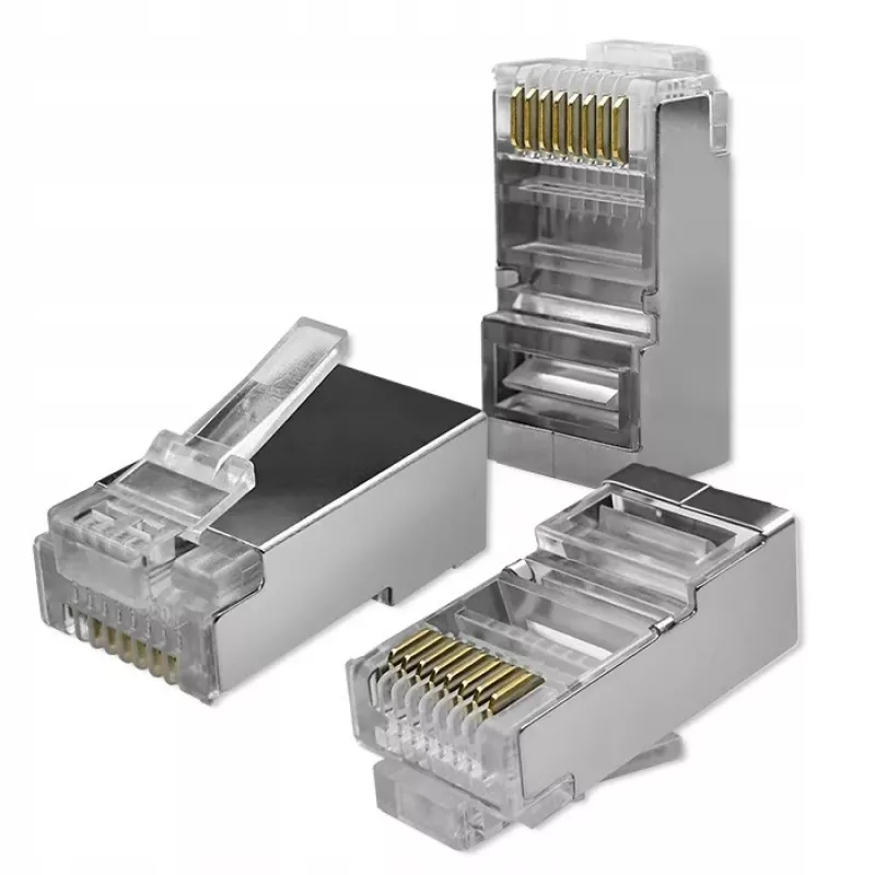 RJ45 kištukas QOLTEC 54548 CAT6 FTP, pakuotė 100 vnt.