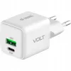 Sieninis USB-C / USB-A įkroviklis YENKEE YAC G38 20W 3A Power Delivery