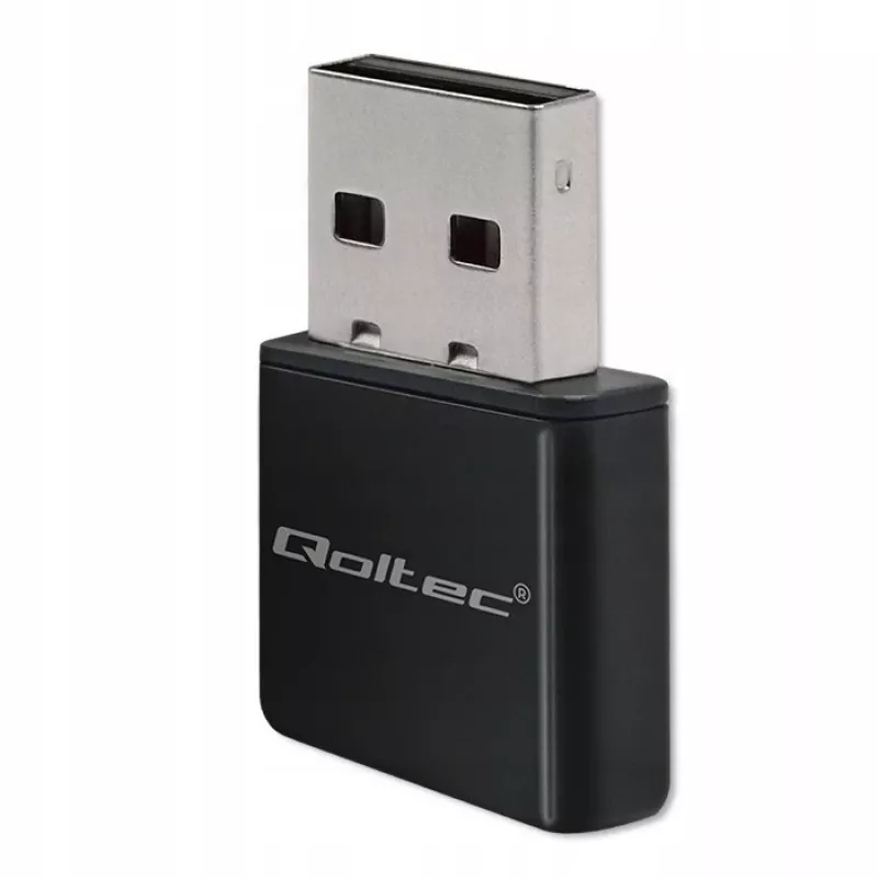 Wi-Fi USB adapteris QOLTEC NANO 56986 – mini N, USB 2.0, 802.11n