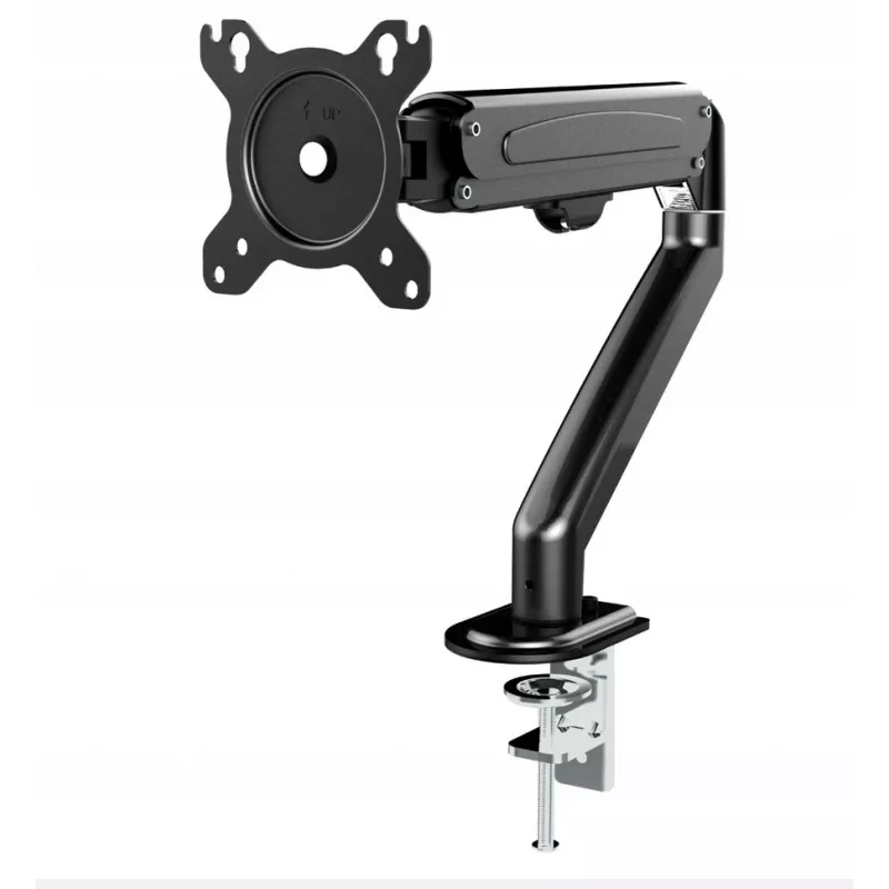 Maclean MC-860N Monitor Mount su dujine spyruokle, 13-27 colių, 8 kg, juoda