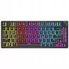 Gaming klaviatūra Savio SAVGK-PHENIX RED PUDDING Mechaninė RGB belaidė