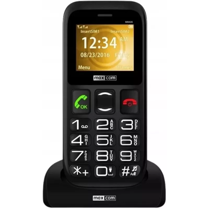 Mobilusis telefonas MaxCom MM 426SE, 4.0 colių ekranas