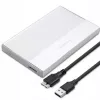 Išorinis korpusas 2,5 inch SATA SSD/HDD QOLTEC 52278 USB 3.0, palaiko iki 2 TB